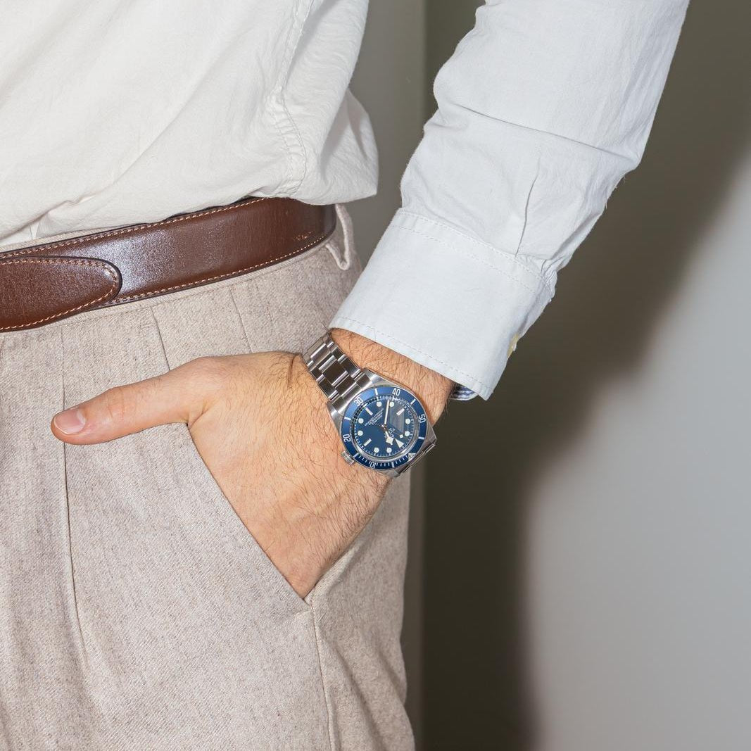 Montre TUDOR "Black Bay" en acier - Castafiore