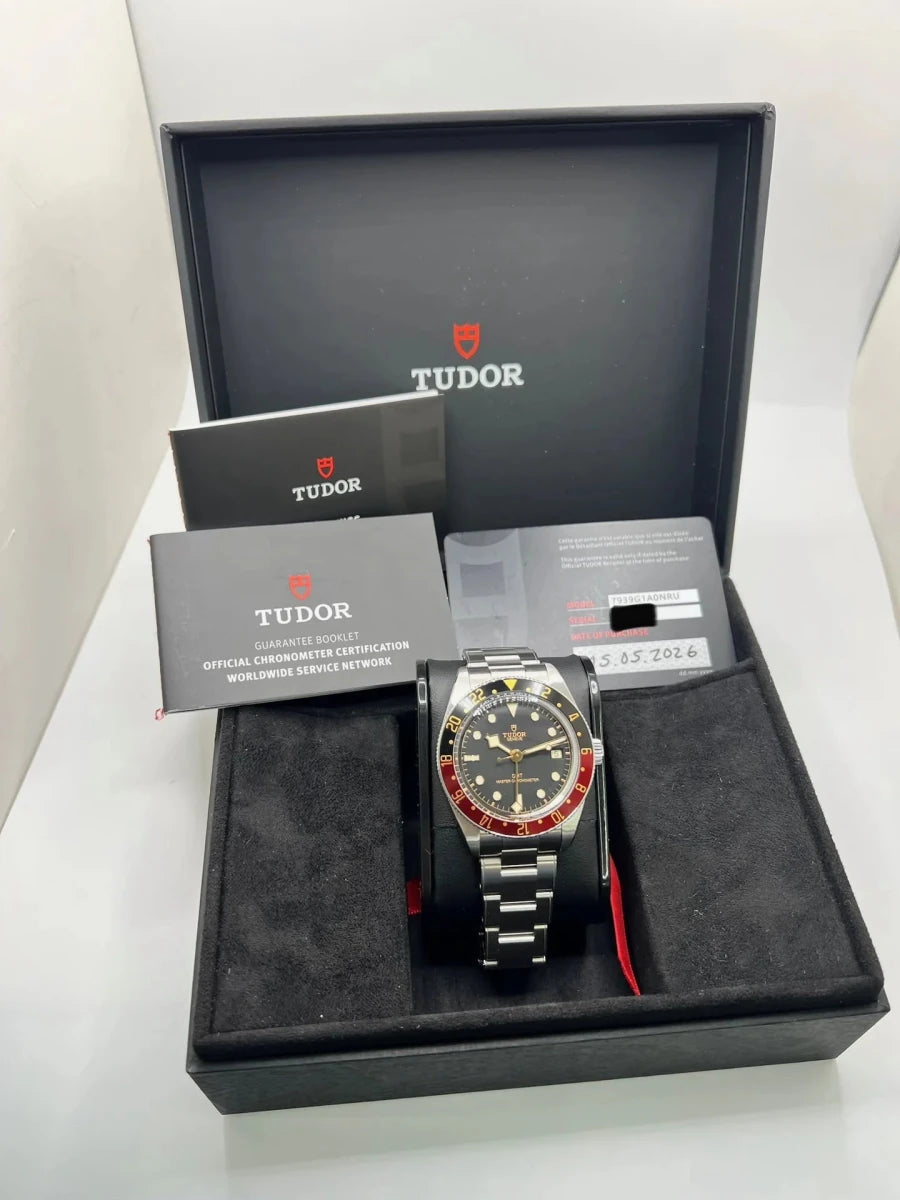 Montre TUDOR "Black Bay Fifty-Eight GMT" en acier inoxydable - Castafiore