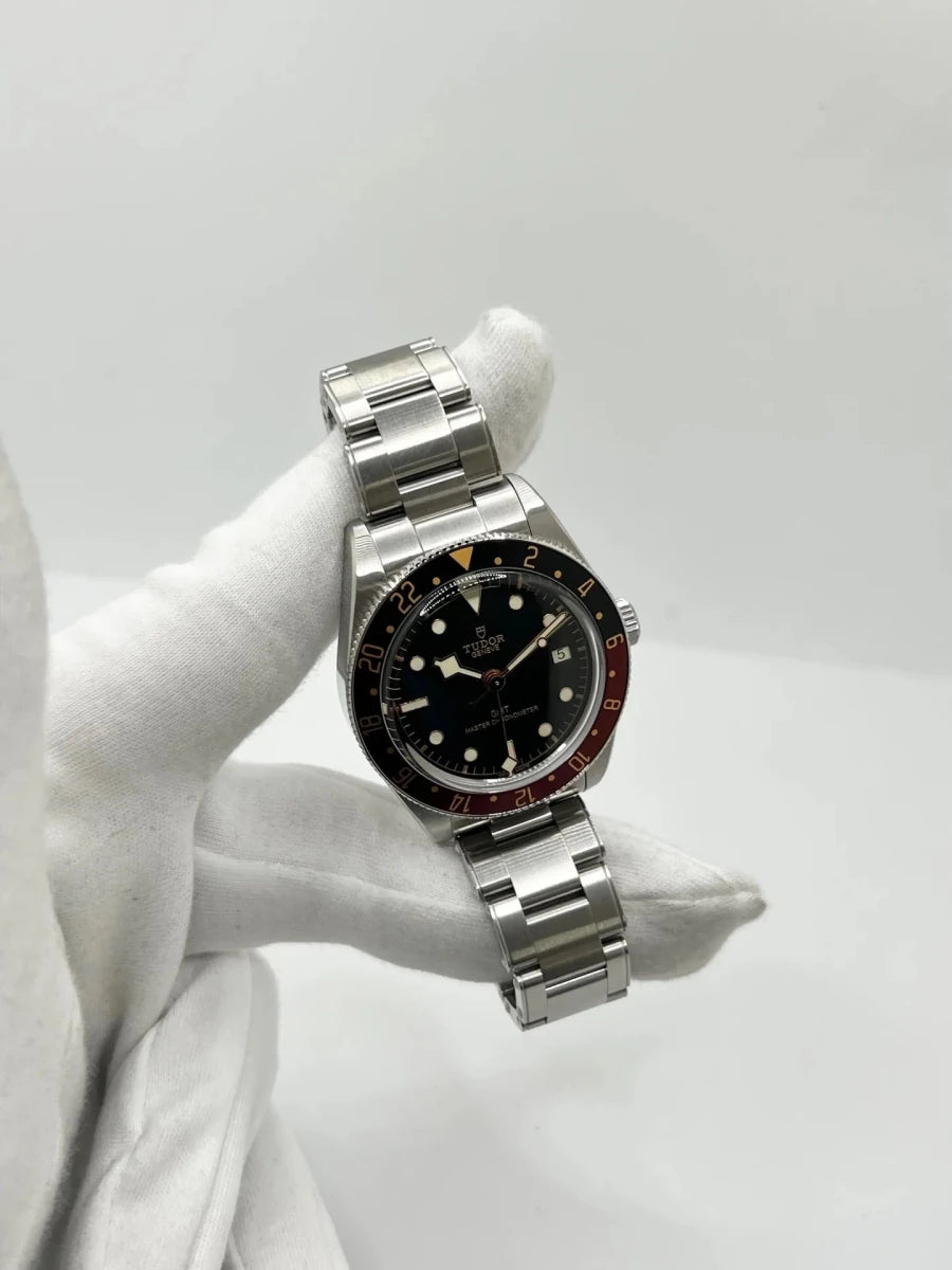 Montre TUDOR "Black Bay Fifty-Eight GMT" en acier inoxydable - Castafiore