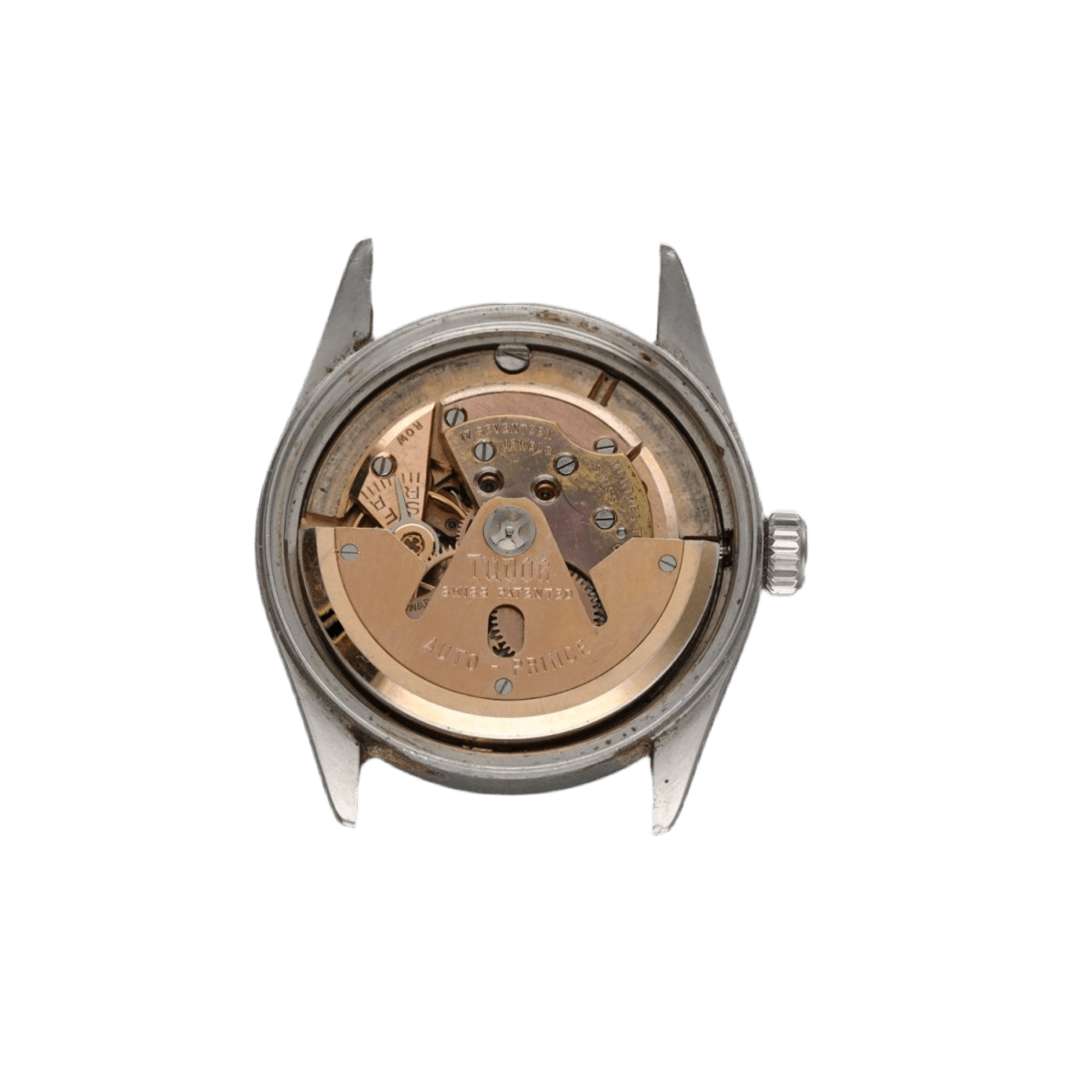 Montre TUDOR "Oyster Prince" en acier et cuir - Castafiore