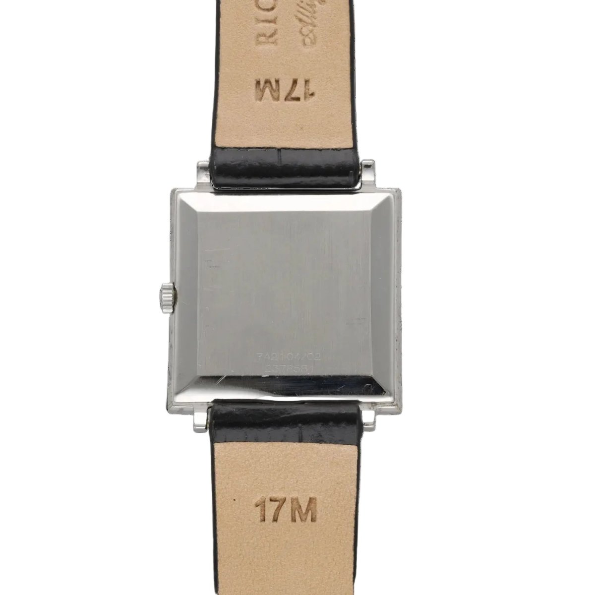 Montre UNIVERSAL en acier et cuir - Castafiore