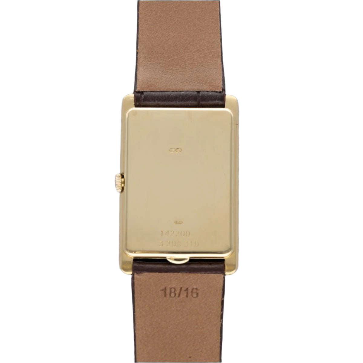 Montre Universal Geneve rectangulaire Extraplate Homme en Or Jaune 18k vers 1975. Mécanique. ref 142200 - Castafiore