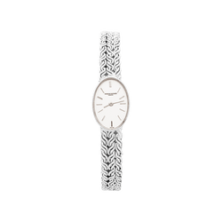 Montre VACHERON CONSTANTIN en or blanc, mécanique et argent - Castafiore