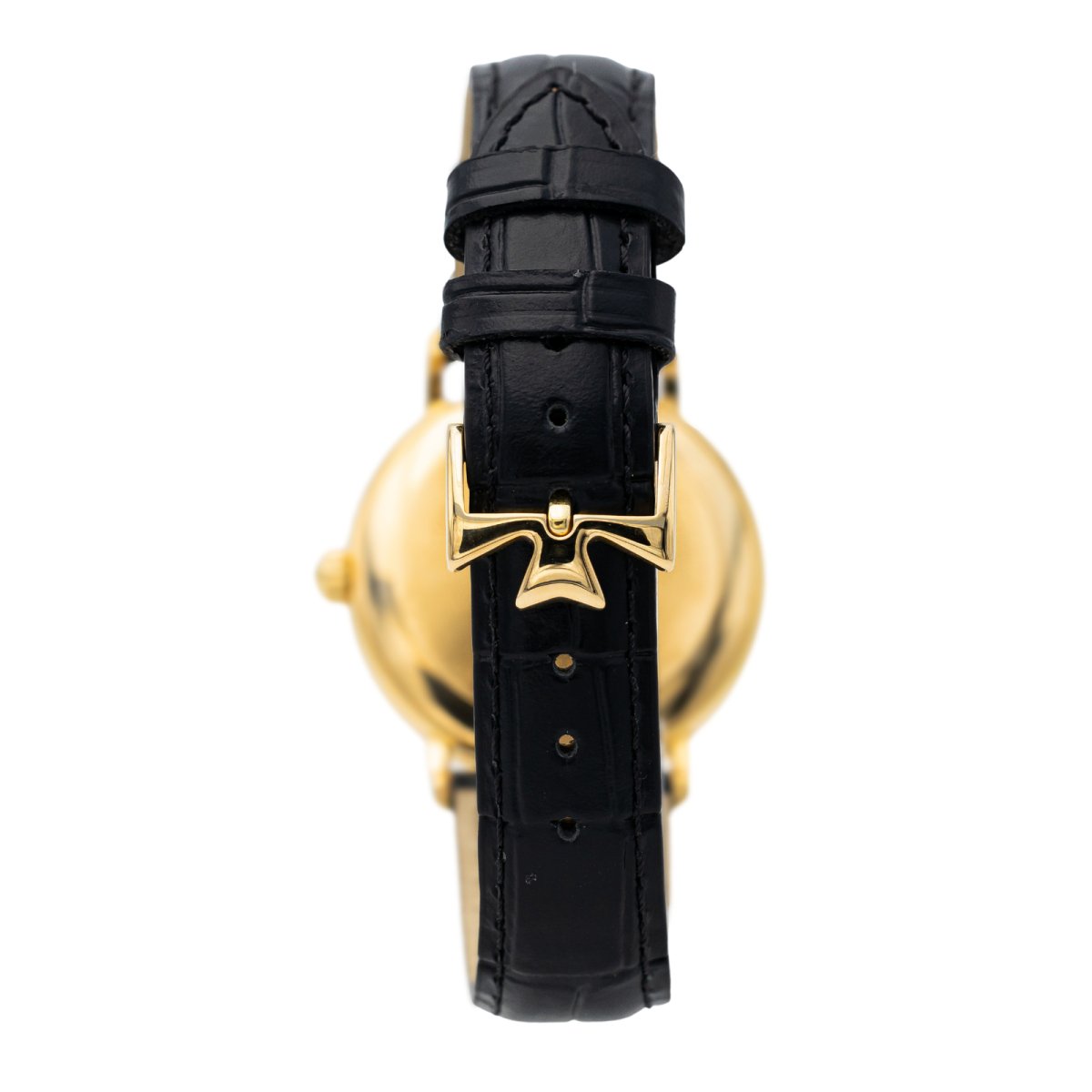 Montre VACHERON CONSTANTIN "L'anglaise 05/2024" en or jaune et cuir - Castafiore