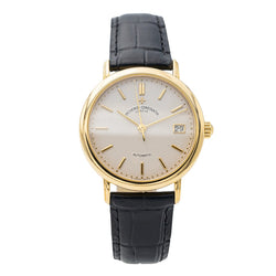 Montre VACHERON CONSTANTIN "L'anglaise 05/2024" en or jaune et cuir - Castafiore