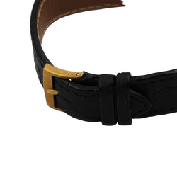 Montre VACHERON CONSTANTIN "Tank Classique" en or jaune et cuir - Castafiore