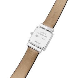 Montre VAN CLEEF & ARPELS "Classique" en or blanc et diamants - Castafiore