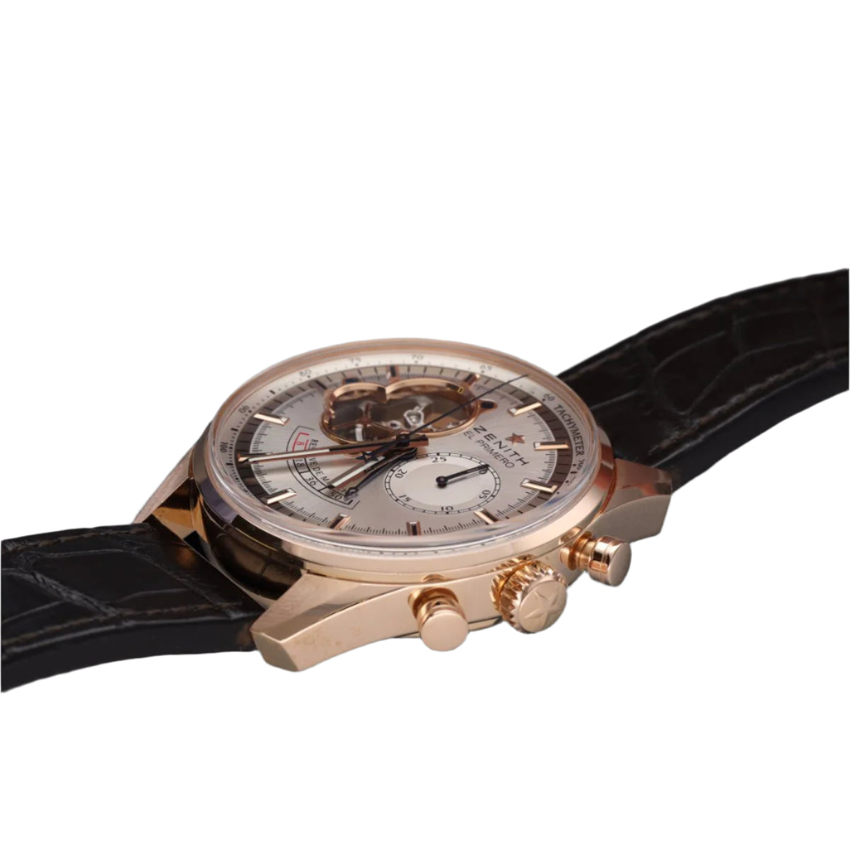 Montre Zenith Chronomaster Power Reserve en or rose 18k de 2015. Automatique. 42 mm.(Ref 18.2080.4021/01 - C494. Full set - Castafiore