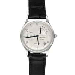 Montre ZENITH "Elite Réserve de Marche" en acier - Castafiore