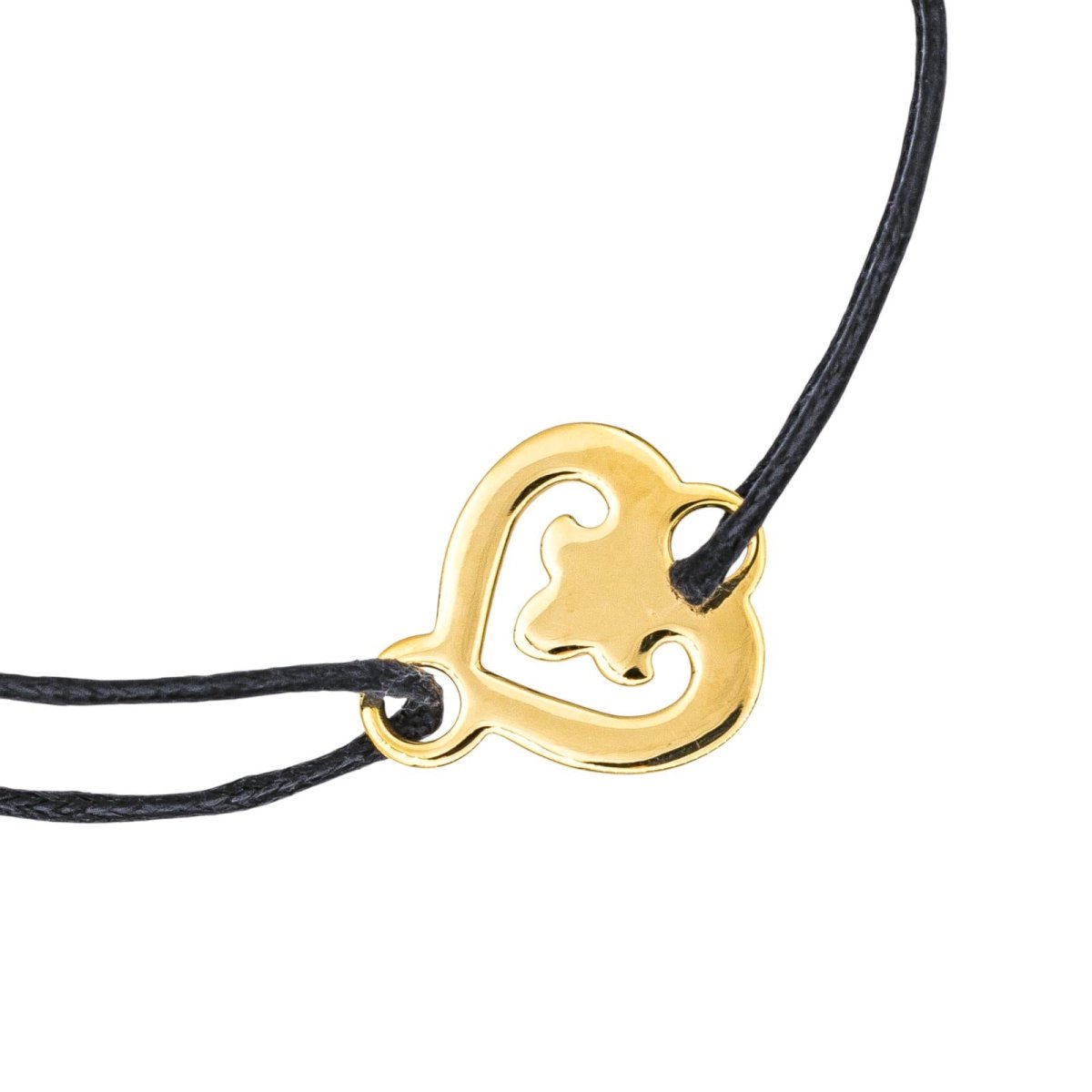 O.J. Perrin Bracelet Coeur Légendes Or jaune - Castafiore