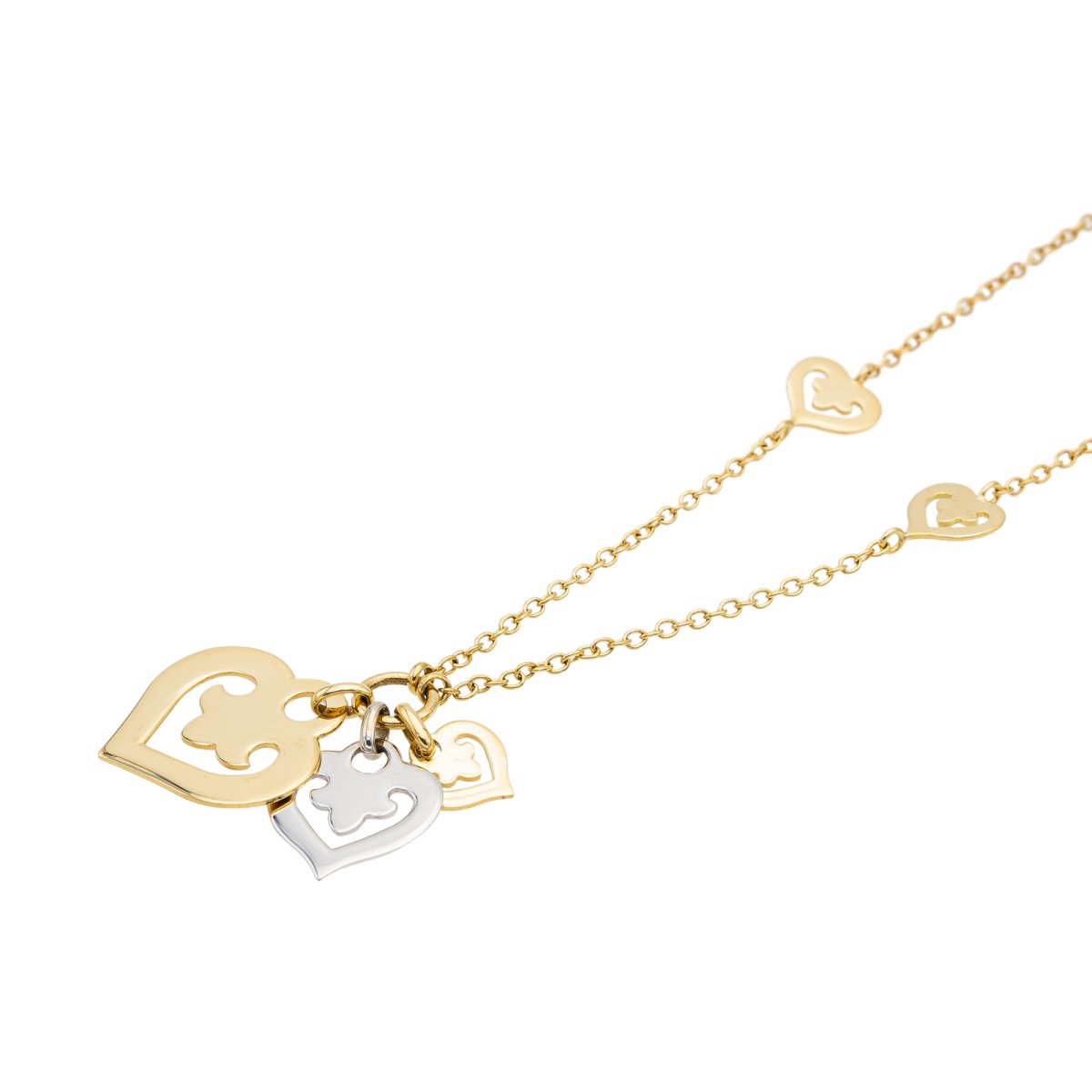 O.J. Perrin Collier Coeur Or jaune - Castafiore