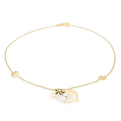 O.J. Perrin Collier Coeur Or jaune - Castafiore