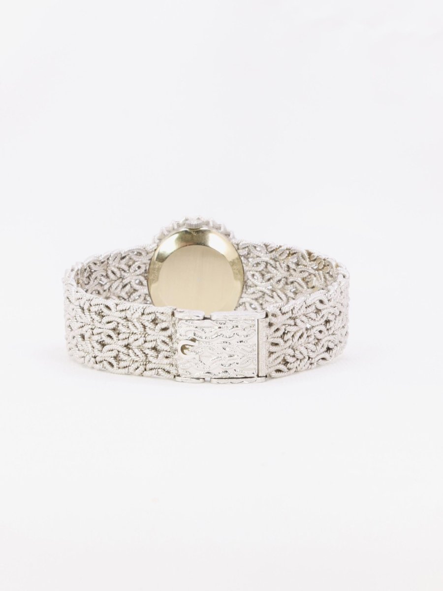 OMEGA Constellation - Montre or blanc diamants lapis - lazuli - Castafiore