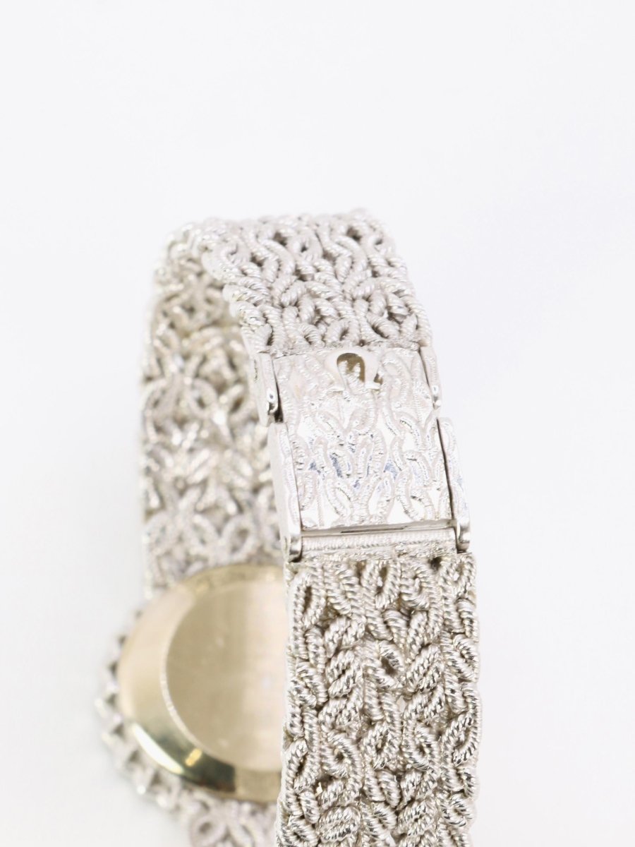 OMEGA Constellation - Montre or blanc diamants lapis - lazuli - Castafiore