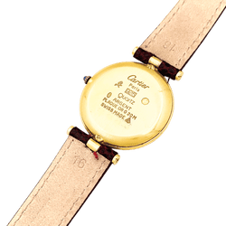Montre Cartier, "Vendôme Must", vermeil.
