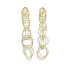 Paire de boucles d'oreilles BUCCELLATI "Hawaïï grand modèle" en or jaune - Castafiore