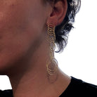 Paire de boucles d'oreilles BUCCELLATI "Hawaïï grand modèle" en or jaune - Castafiore