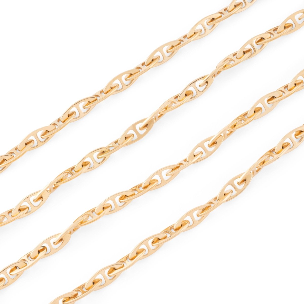 Parure à maillons en or jaune - Castafiore