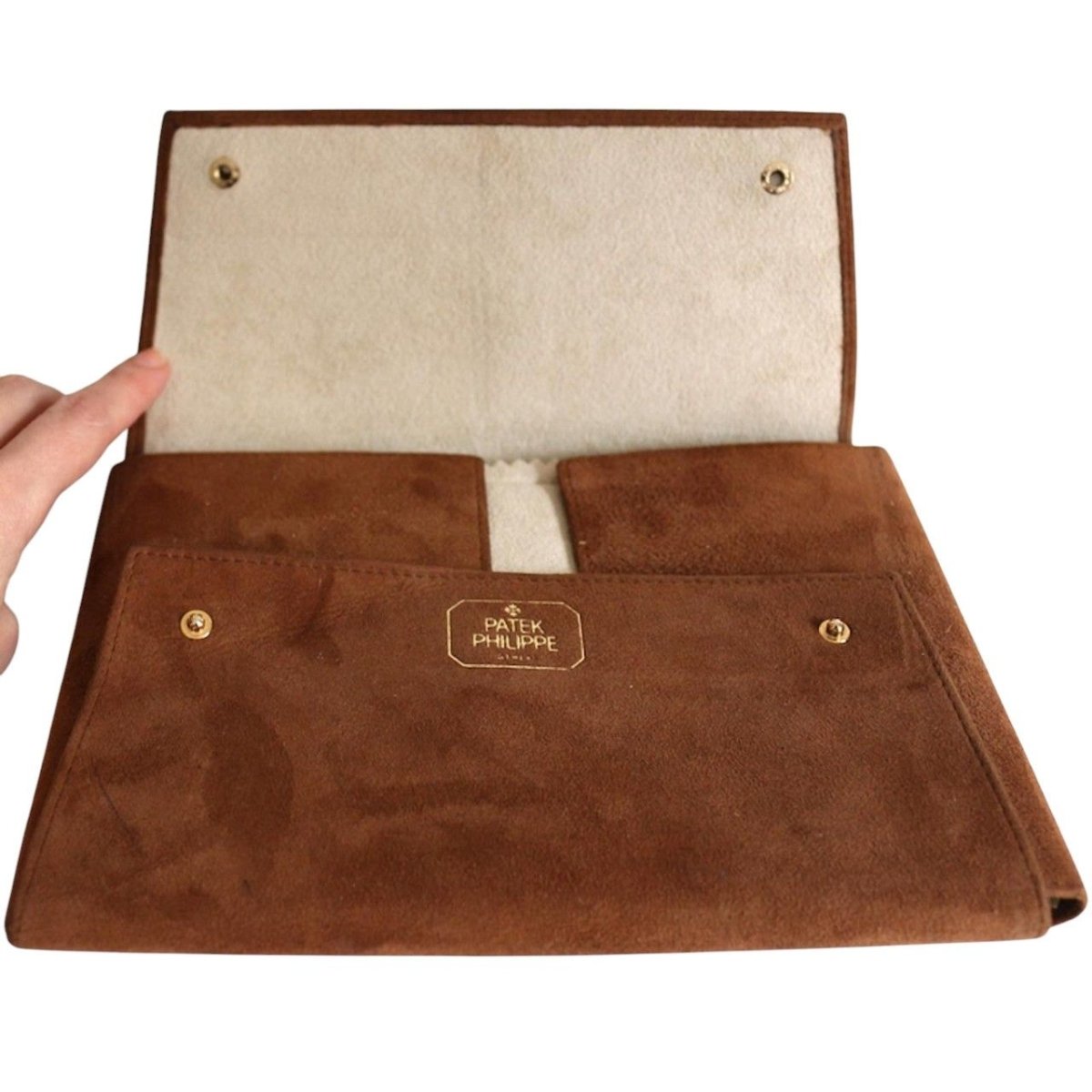 Parure Collier Maille et Boucles d'oreilles Clips PATEK PHILIPPE en or jaune - Castafiore