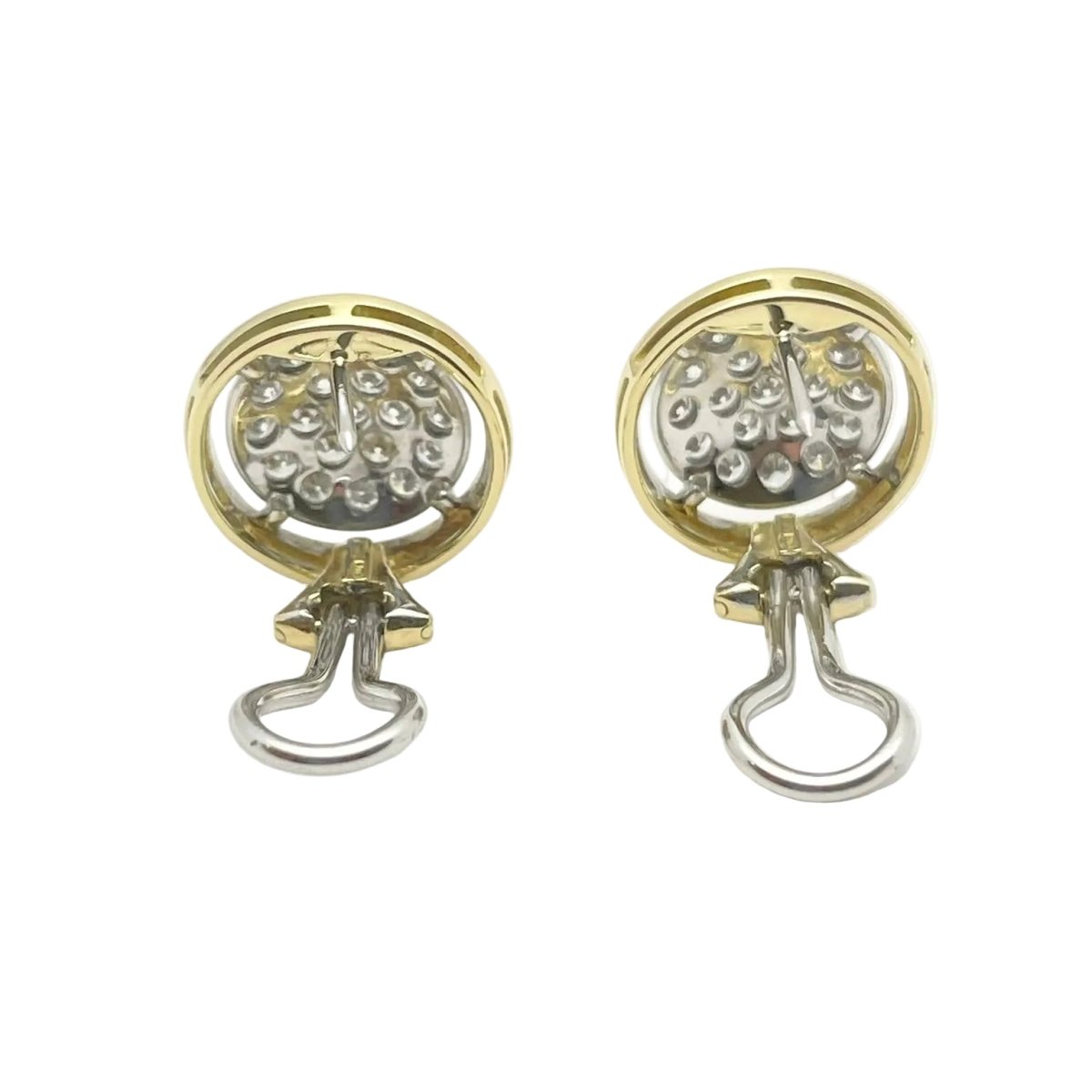Parure en or blanc, or jaune et diamants - Castafiore