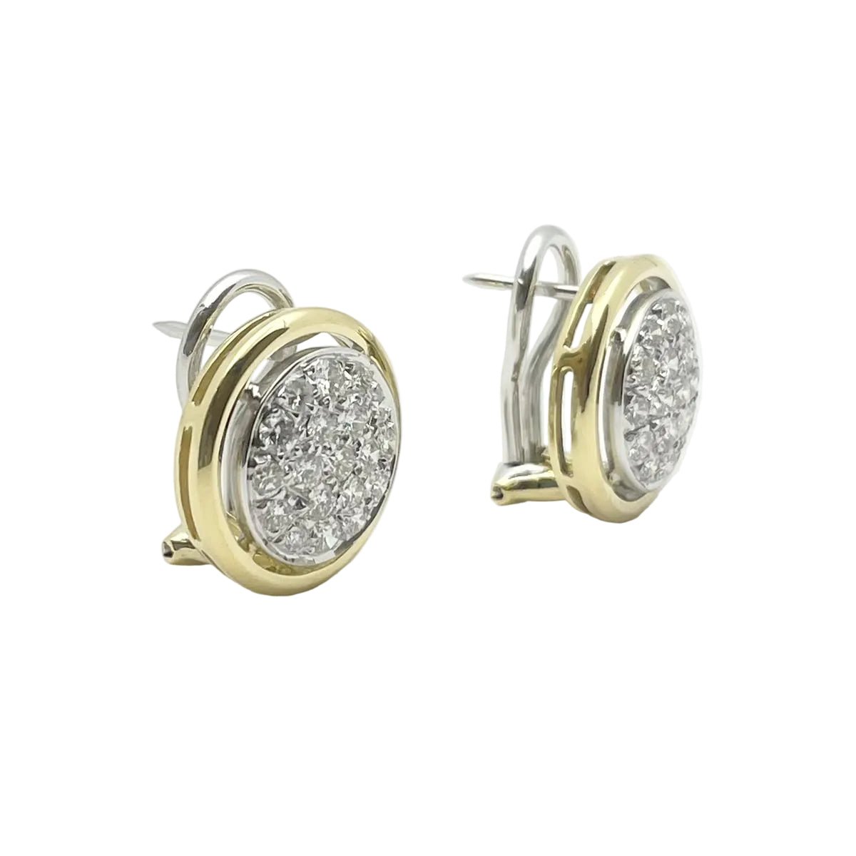 Parure en or blanc, or jaune et diamants - Castafiore