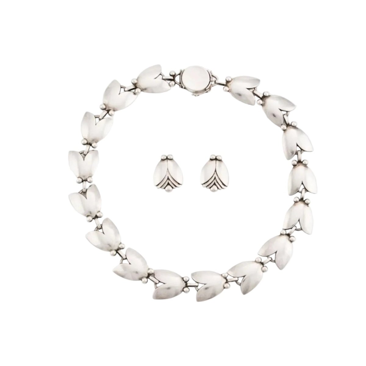 Parure GEORG JENSEN en argent - Castafiore