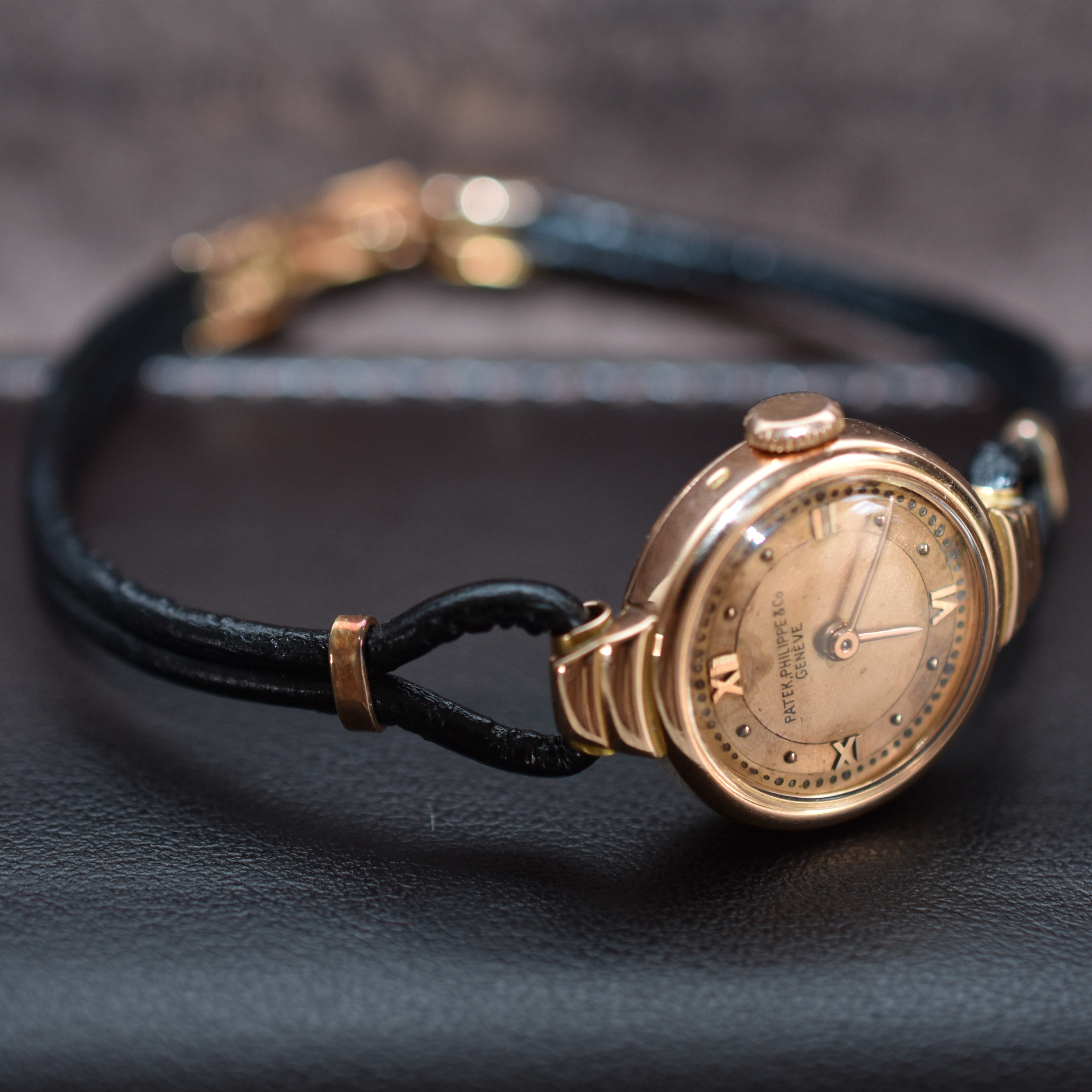 Patek Philippe montre de dame or rose 18 carats (750/000), circa 1942 - Castafiore