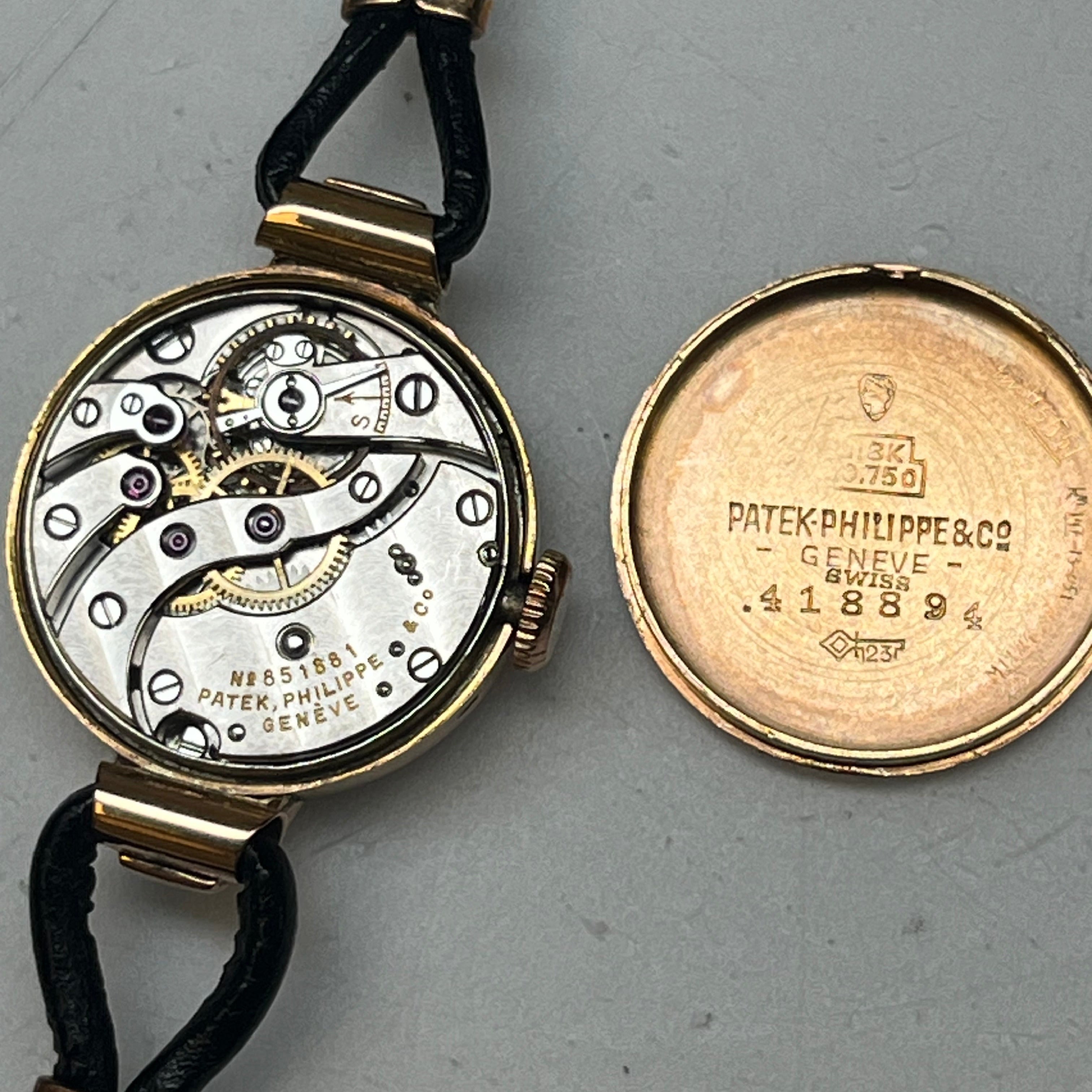 Patek Philippe montre de dame or rose 18 carats (750/000), circa 1942 - Castafiore