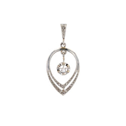 Pendentif ancien diamants - Castafiore