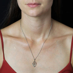 Pendentif ancien diamants - Castafiore