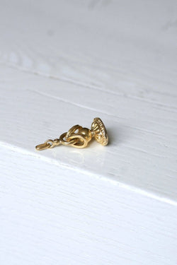 Pendentif ancien sceau cachet victorien en or jaune - Castafiore