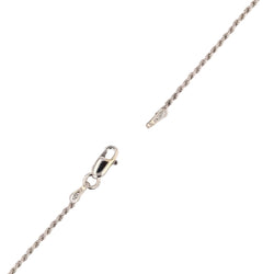 Pendentif art déco en or blanc et nacre et diamants - Castafiore