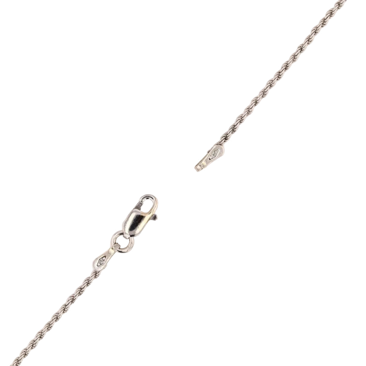 Pendentif art déco en or blanc et nacre et diamants - Castafiore