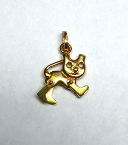 Pendentif articulé chat - Castafiore