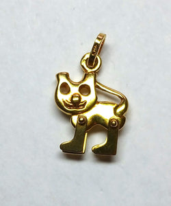 Pendentif articulé chat - Castafiore