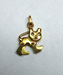 Pendentif articulé chat - Castafiore