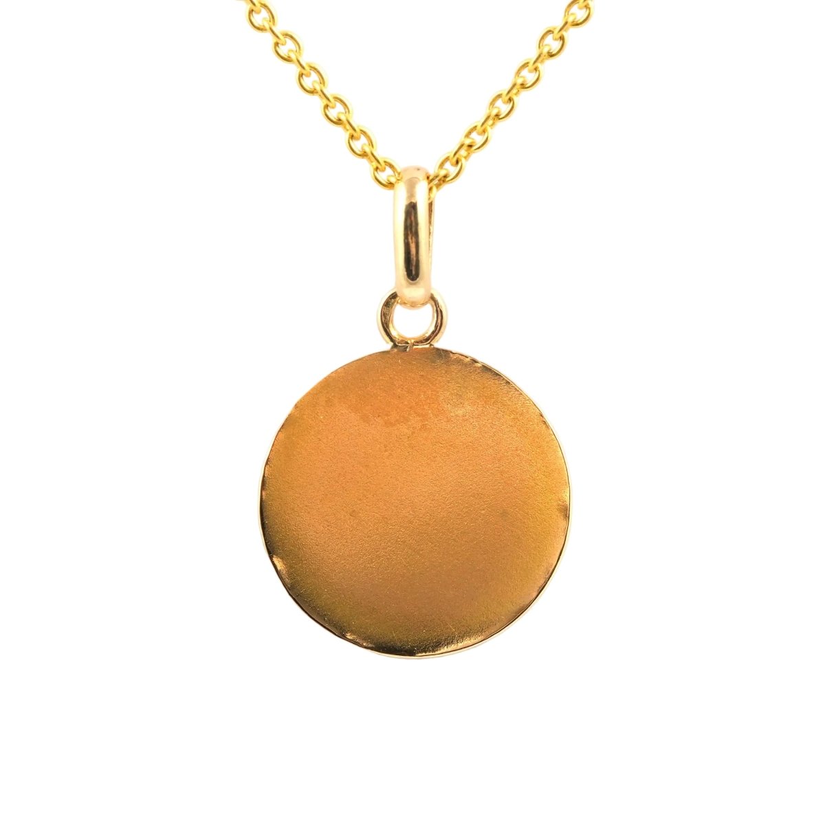 Pendentif AUGIS en or jaune, rubis et diamant - Castafiore