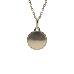 Pendentif AUGIS Médaille d'amour en or et rubis - Castafiore