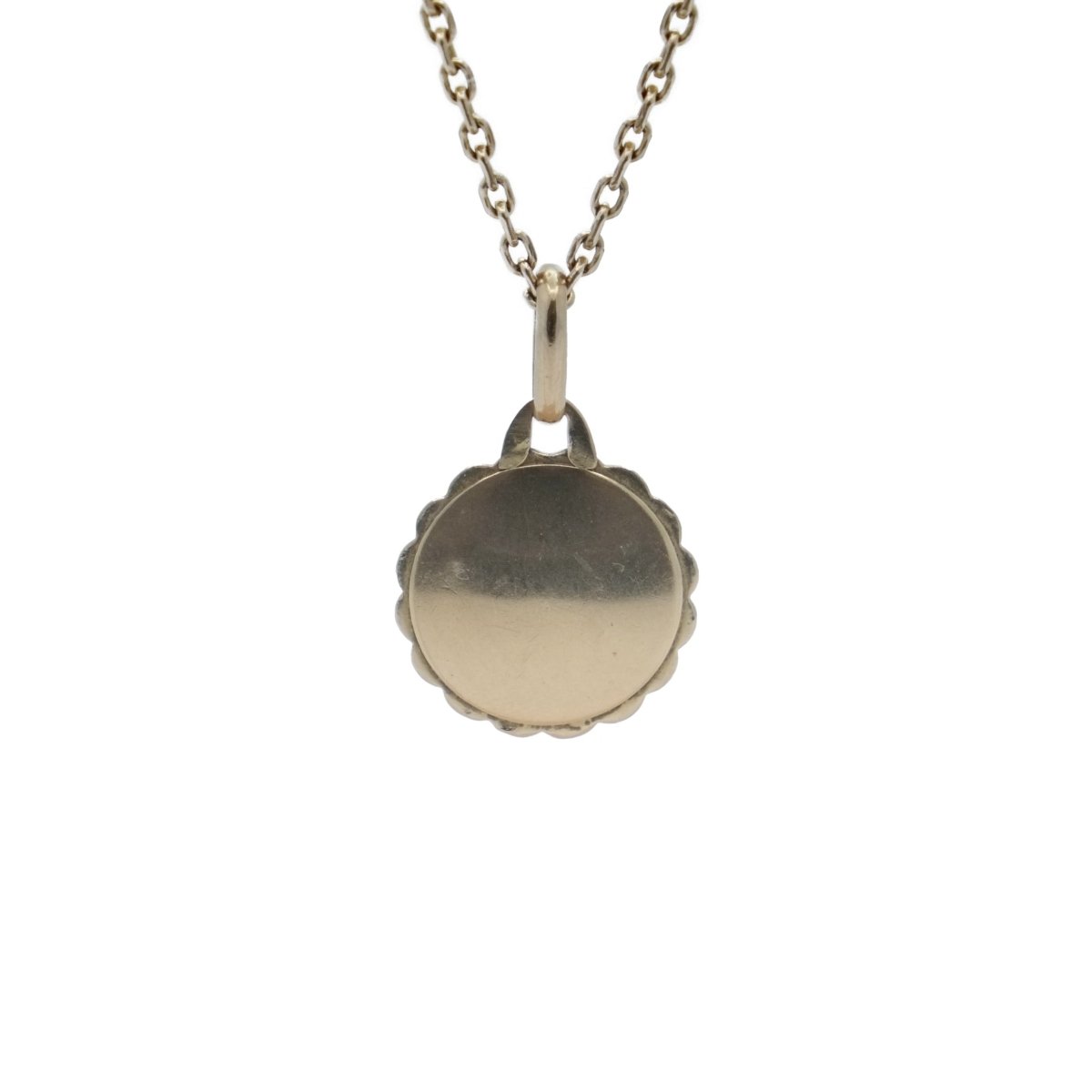 Pendentif AUGIS Médaille d'amour en or et rubis - Castafiore