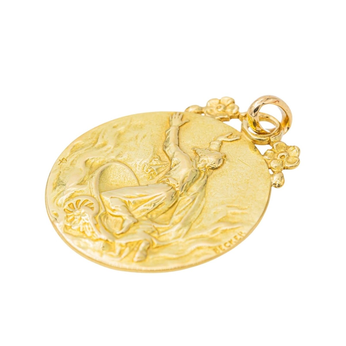 Pendentif Becker Religieux Or jaune - Castafiore