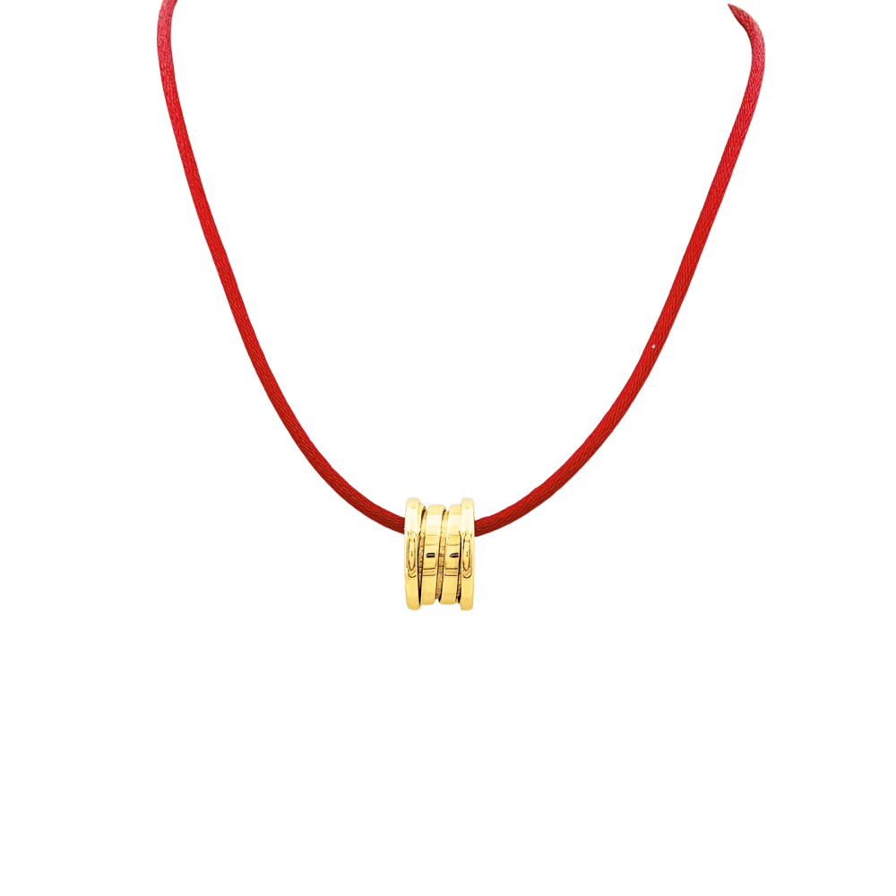 BULGARI pendant, "B.zero1", yellow gold.