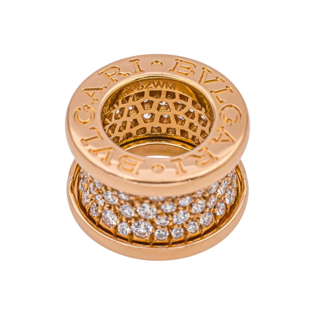 Bulgari Pendant B.Zero1 Pink gold diamond