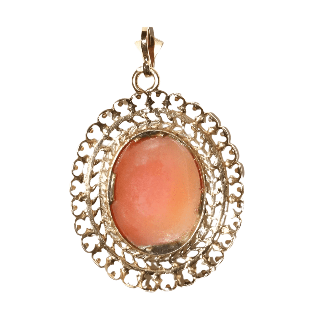 Pendentif Camée danseuse en or jaune - Castafiore