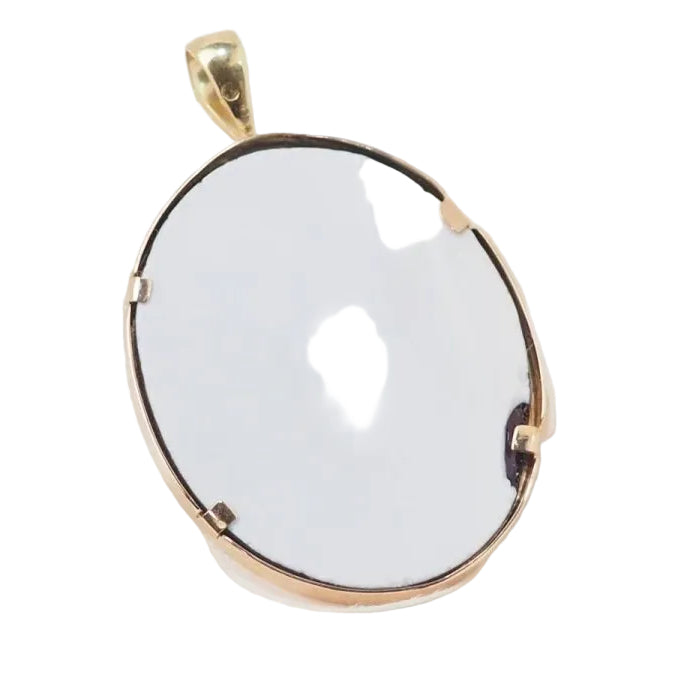 Pendentif camée sur agate - Castafiore