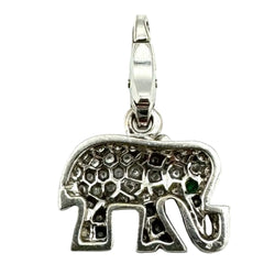 Pendentif CARTIER Charm's en or blanc et diamants - Castafiore