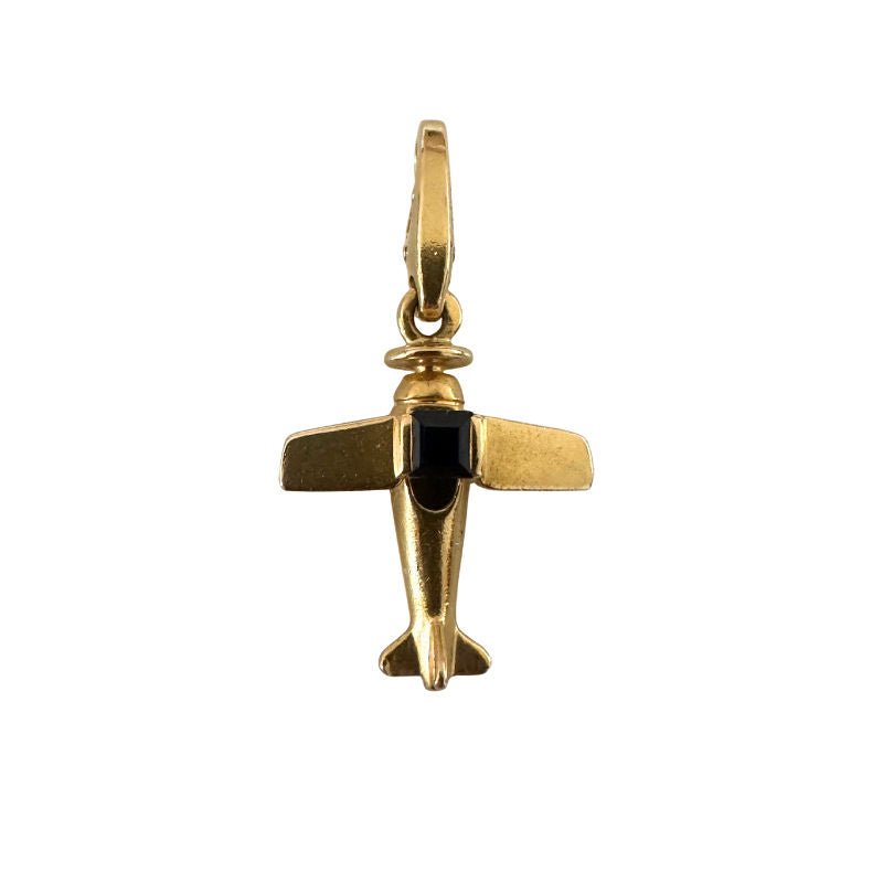 Pendentif CARTIER en or jaune et saphir - Castafiore