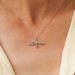 Pendentif CARTIER en platine et diamants - Castafiore