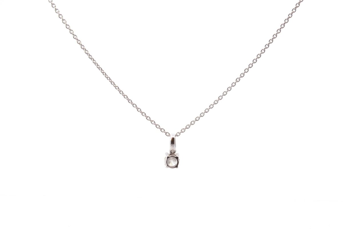 Pendentif chaine diamant en or 18k - Castafiore
