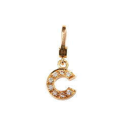 Pendentif CHANEL en or jaune et diamants - Castafiore