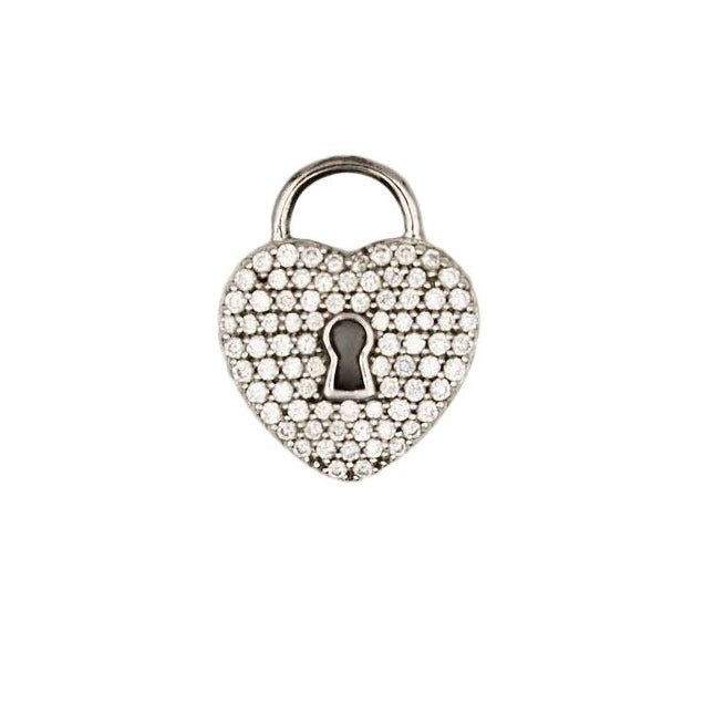Pendentif Charme TIFFANY & CO. en platine et diamant - Castafiore